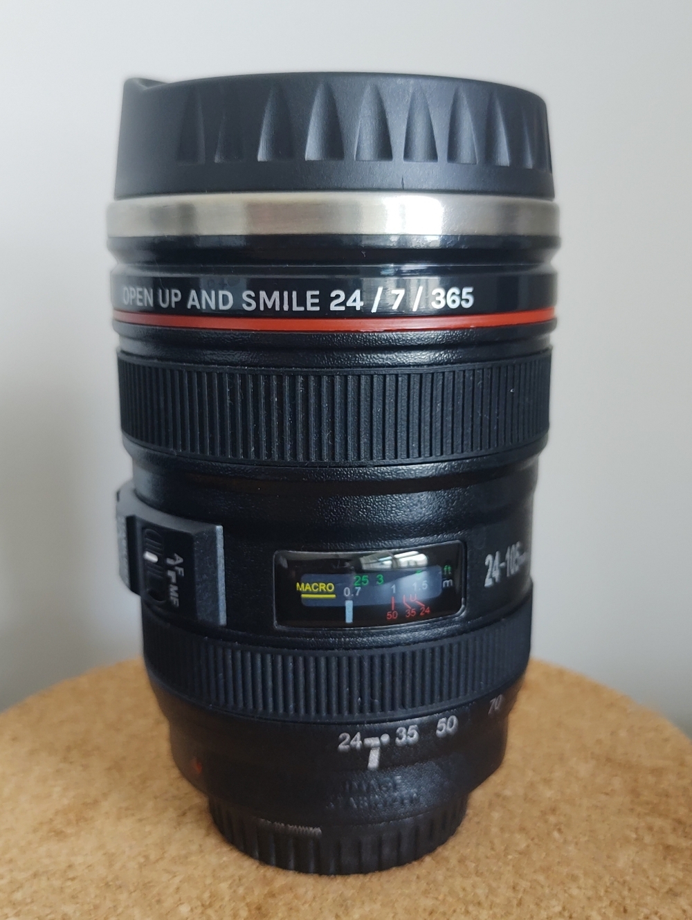 NEW Camera Lens Coffee Mug - Black Lens Design